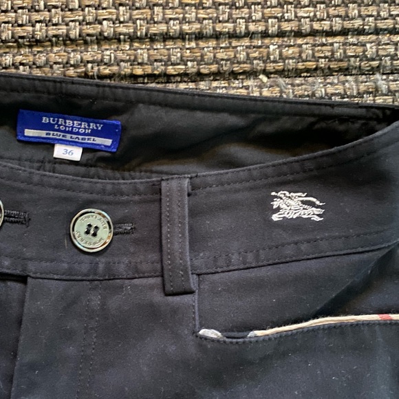 Burberry Nova Check Black Capri Jeans🔥🖤 RARE/Upscale Detailng🔥26” Waist/SMALL - Picture 3 of 12